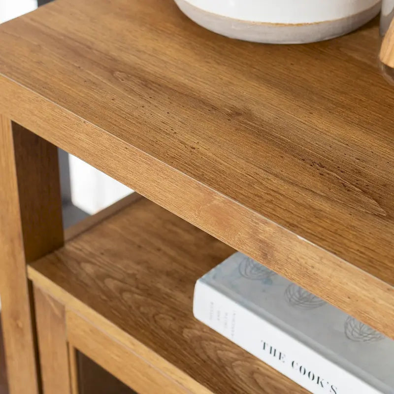 Console TV buffet haute de 52 po – Meuble de rangement média