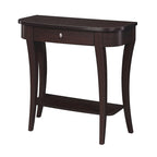 Console avec étagère et 1 tiroir – Table d'entrée moderne