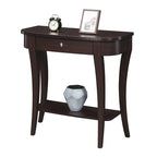 Console avec étagère et 1 tiroir – Table d'entrée moderne