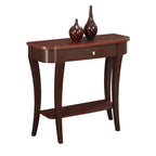 Console avec étagère et 1 tiroir – Table d'entrée moderne