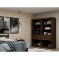 Armoire de chambre moderne à 2 sections – Organiseur de rangement pour chambre
