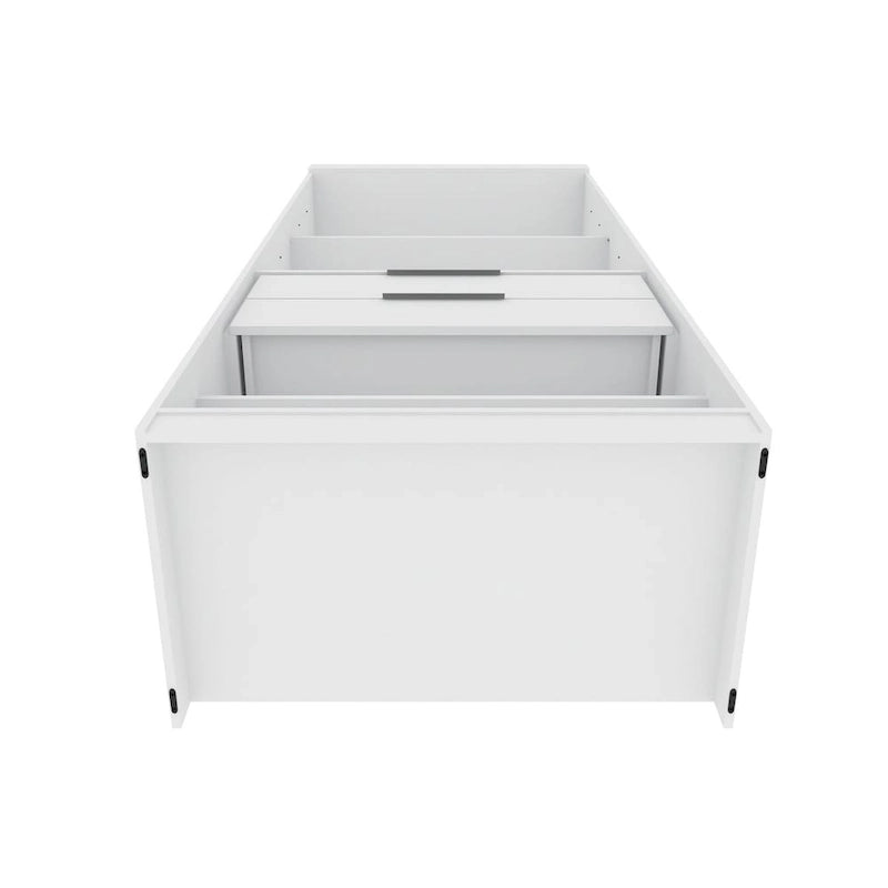 Armoire de chambre moderne à 2 sections – Organiseur de rangement pour chambre