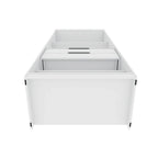 Armoire de chambre moderne à 2 sections – Organiseur de rangement pour chambre