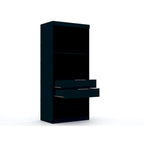 Armoire de chambre moderne à 2 sections – Organiseur de rangement pour chambre