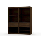 Armoire de chambre moderne à 2 sections – Organiseur de rangement pour chambre