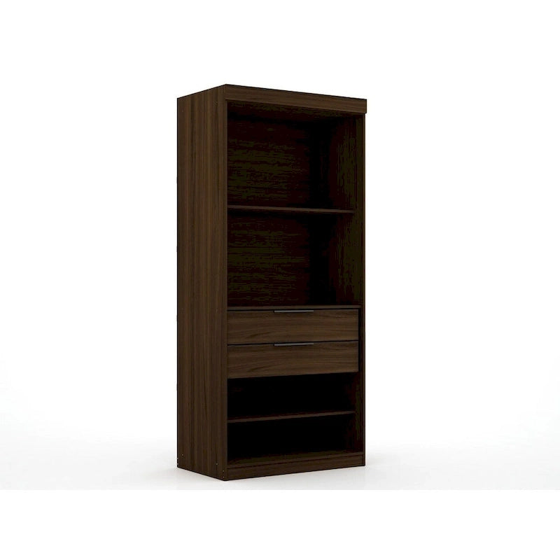 Armoire de chambre moderne à 2 sections – Organiseur de rangement pour chambre