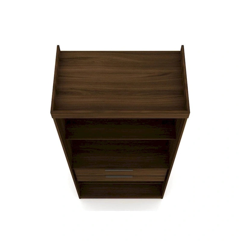 Armoire de chambre moderne à 2 sections – Organiseur de rangement pour chambre