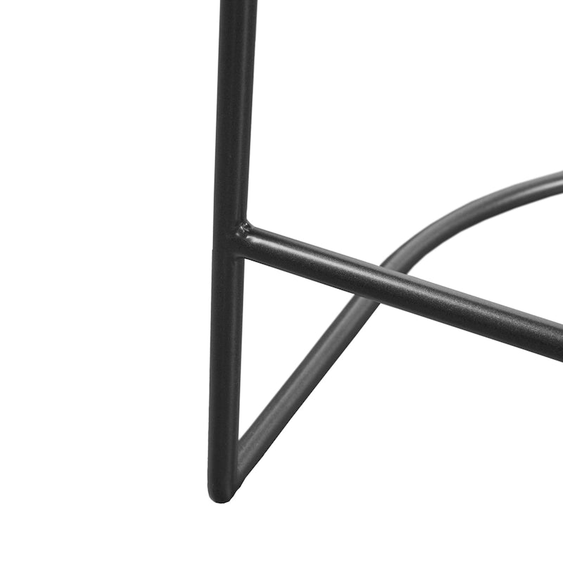 Tabouret de comptoir tissé 63,5 cm – Siège de bar de cuisine élégant