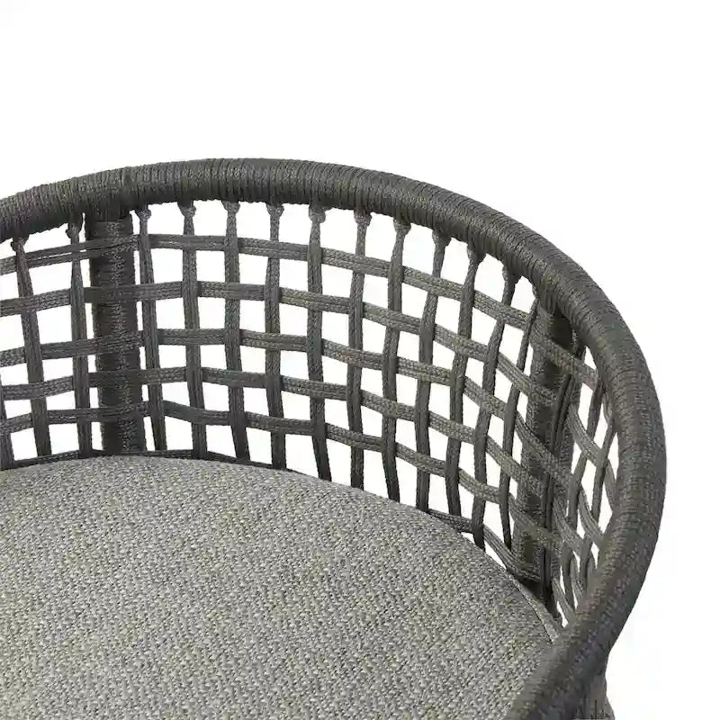 Tabouret de comptoir tissé 63,5 cm – Siège de bar de cuisine élégant