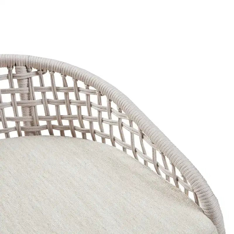 Tabouret de comptoir tissé 63,5 cm – Siège de bar de cuisine élégant