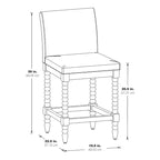Tabouret de comptoir à broche 26 po