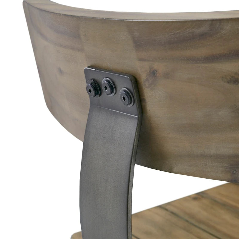 Tabouret de comptoir rembourré avec dossier – Siège de bar moderne