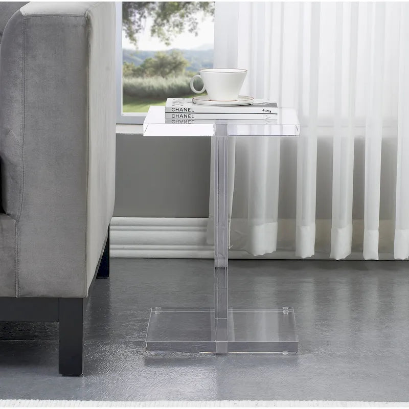 Table d'appoint en acrylique