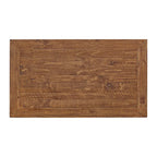 Table basse à 2 tiroirs en bois massif – Style ferme côtière