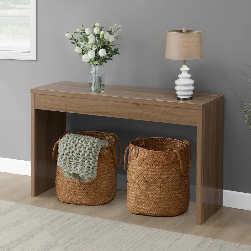 Console et bureau d'entrée – Meuble multifonction pour vestibule