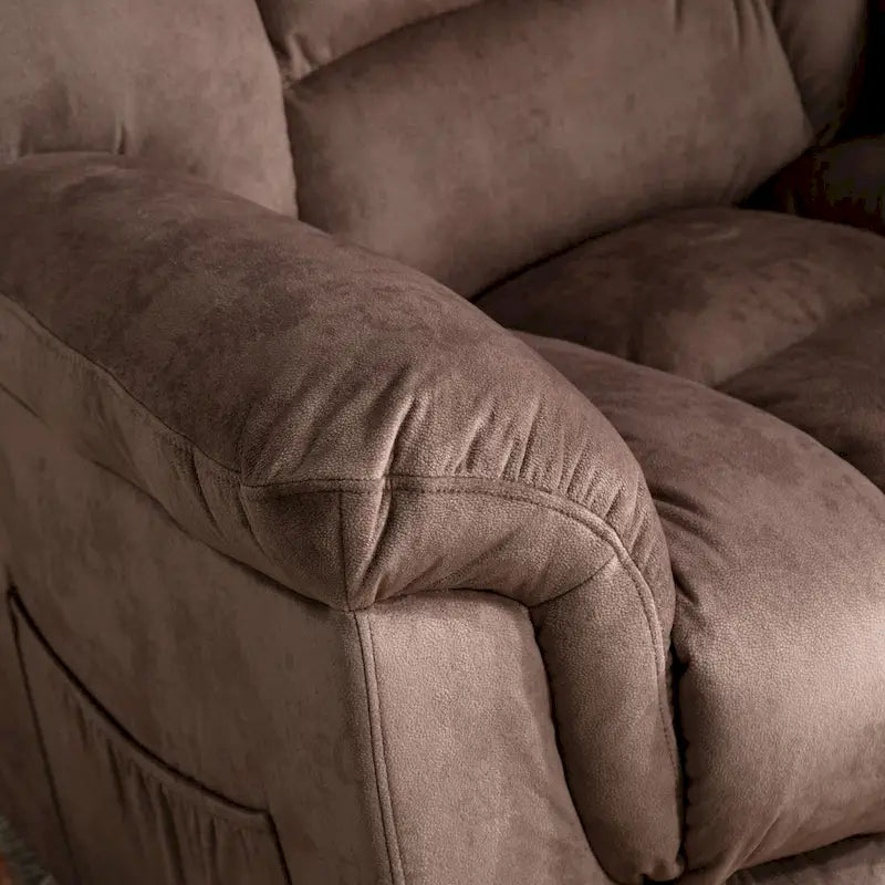 Fauteuil inclinable manuel pivotant grande taille