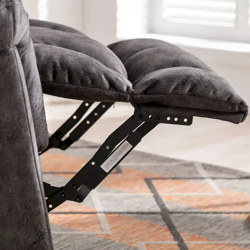 Fauteuil inclinable manuel pivotant grande taille