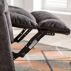 Fauteuil inclinable manuel pivotant grande taille