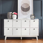 Grand meuble de rangement à 8 compartiments – Style vintage