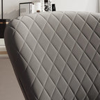 Fauteuil de bureau pivotant réglable sans accoudoirs en velours – Chaise de bureau pivotante à 360°