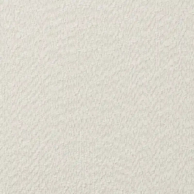 Lit plateforme queen-size réglable en bouclette blanche moderne