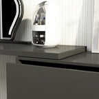 Commode et Bureau Rotatifs 6 Tiroirs – Coiffeuse Blanche/Noire