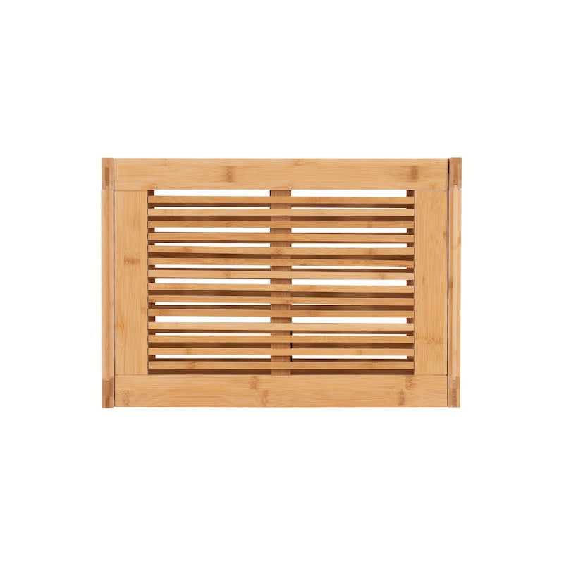 Panier à linge en bambou naturel