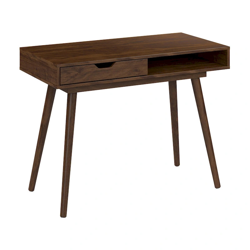 Bureau informatique de 101,6 cm avec rangement – Bureau pour la maison