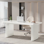 Bureau d'ordinateur 63 pour bureau à domicile, table d'écriture rectangulaire simple pour bureau d'étude ou chambre à coucher