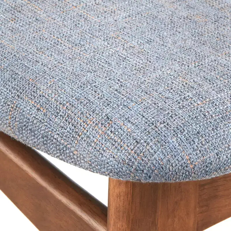 Lot de 2 chaises de salle à manger Buylateral Wave en hévéa massif