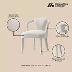 Ensemble de salle à manger moderne 5 pièces Hathaway et Palmer de Manhattan Comfort
